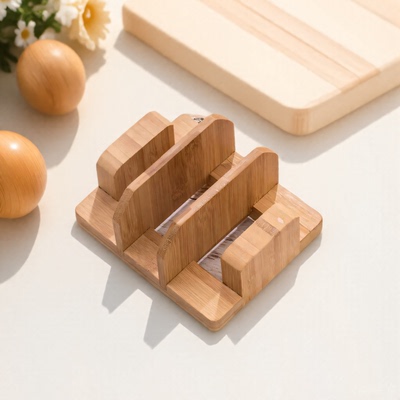 楠竹菜板架放案板砧板架子多功能收纳底座家用厨房锅盖菜刀置物架