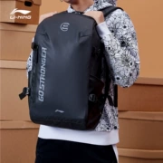Túi đeo vai nam Li Ning 2019 mới đào tạo loạt ba lô túi thể thao sinh viên ABSP388 - Ba lô