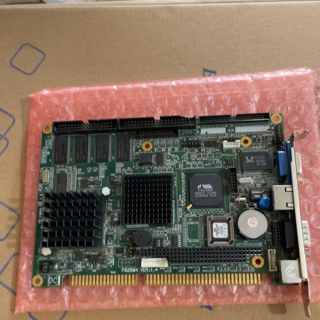 台湾函数工控机主板 FB2504 VER14 集成CPU{天意设备}