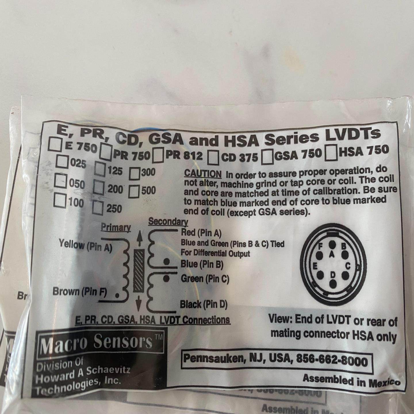 传感器 Macro Sensors  pennsauken{天意设备}