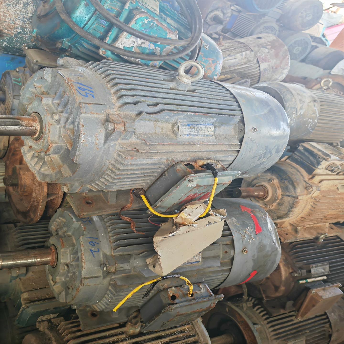 皖南电机 15千瓦6级  15-6  皖南电机一共有4台{天意设备}