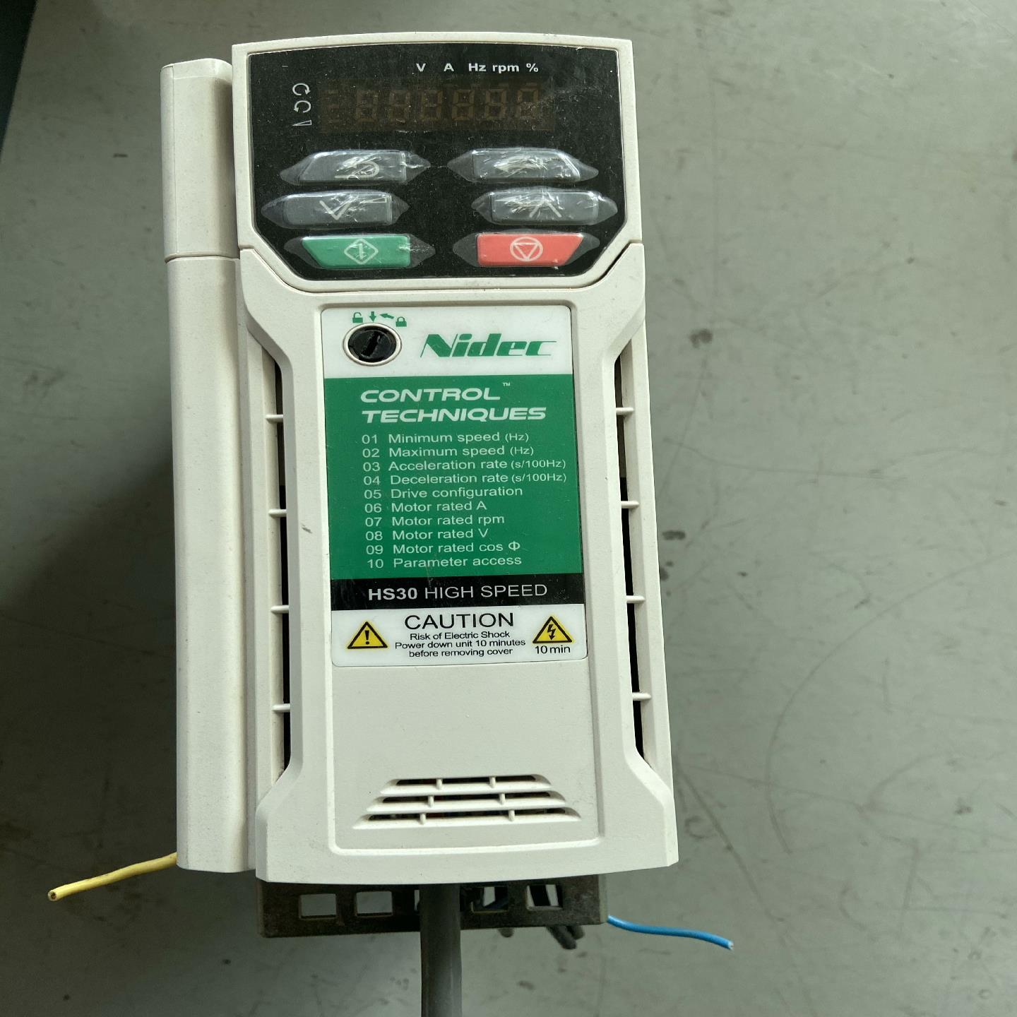 HS30-032 00100A 拆机货变频器 尼得科变频器{天意设备}