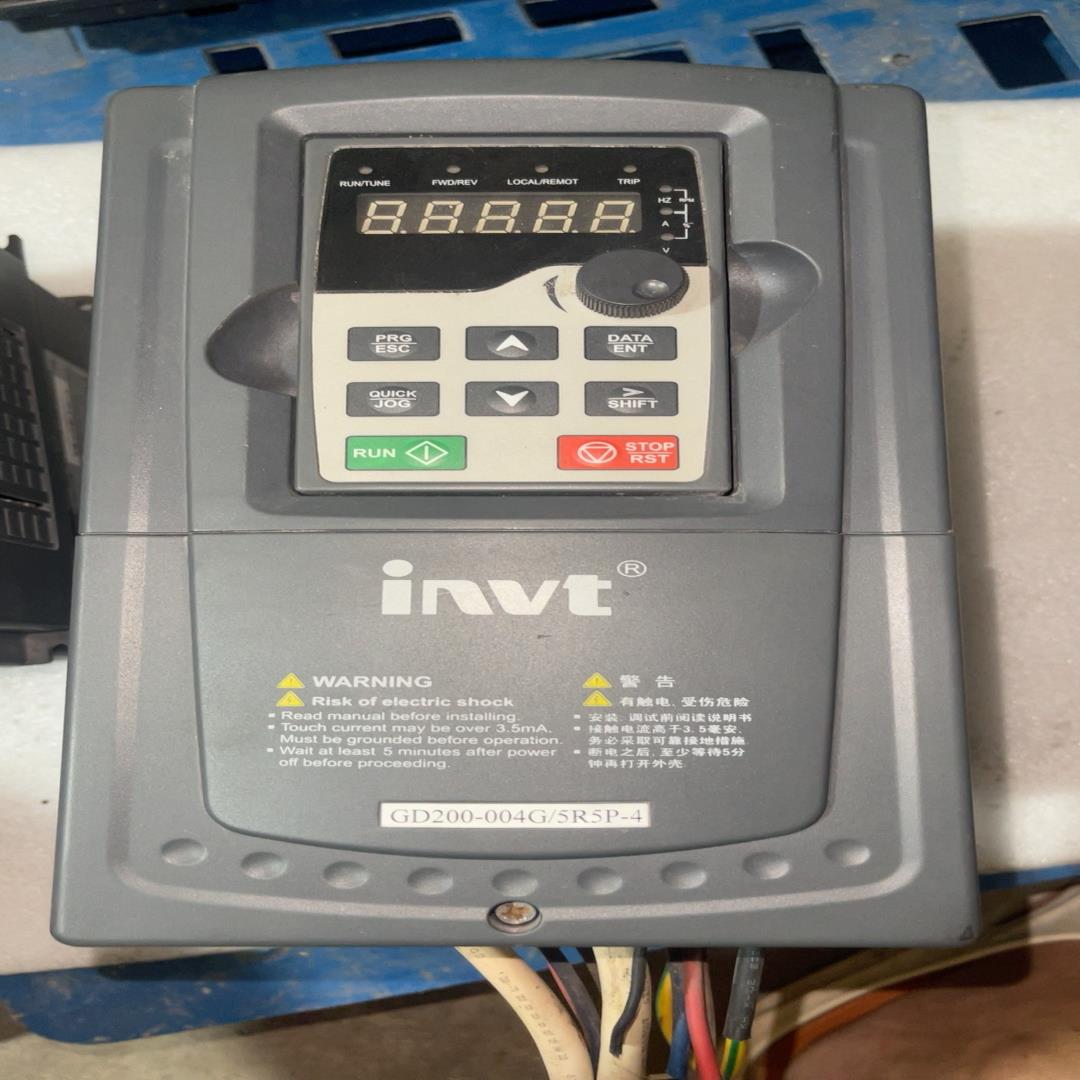 英威腾变频器GD200-004G5R5P-4一台40kw{天意设备}