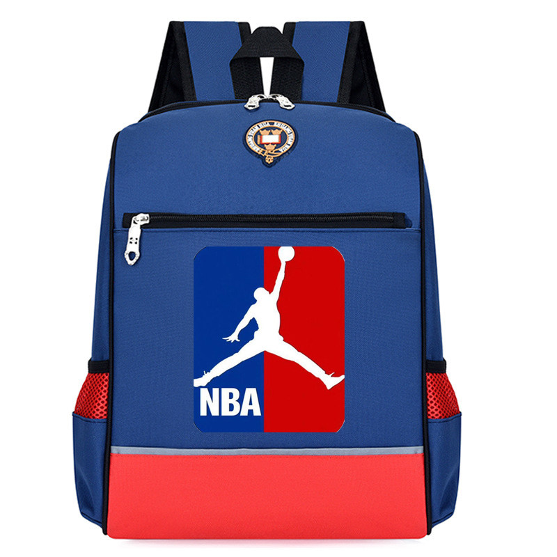 篮球主题大号小学生书包nba球星科比印花儿童双肩包加厚牛津背包