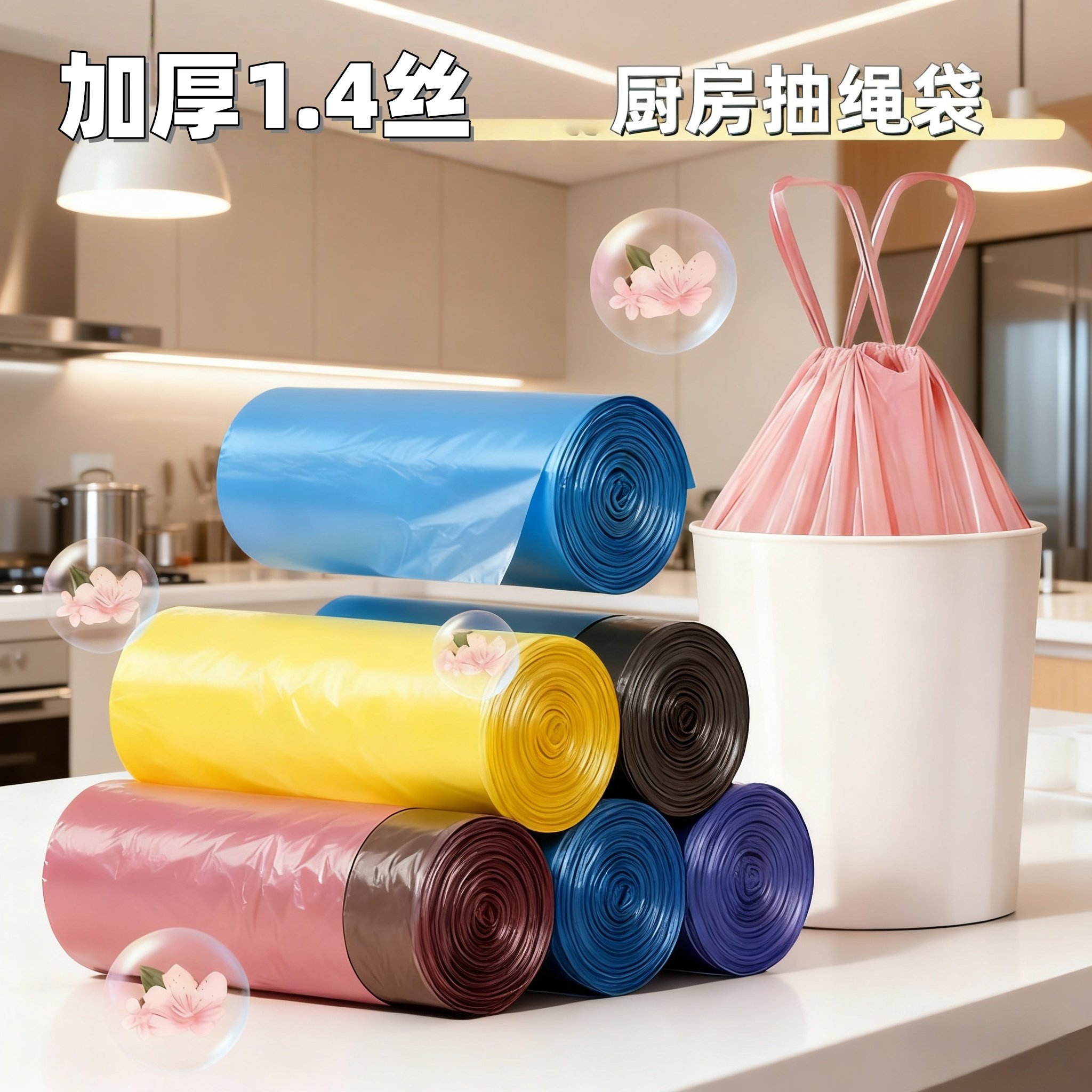 收口手提式45x50家用8L卫生间