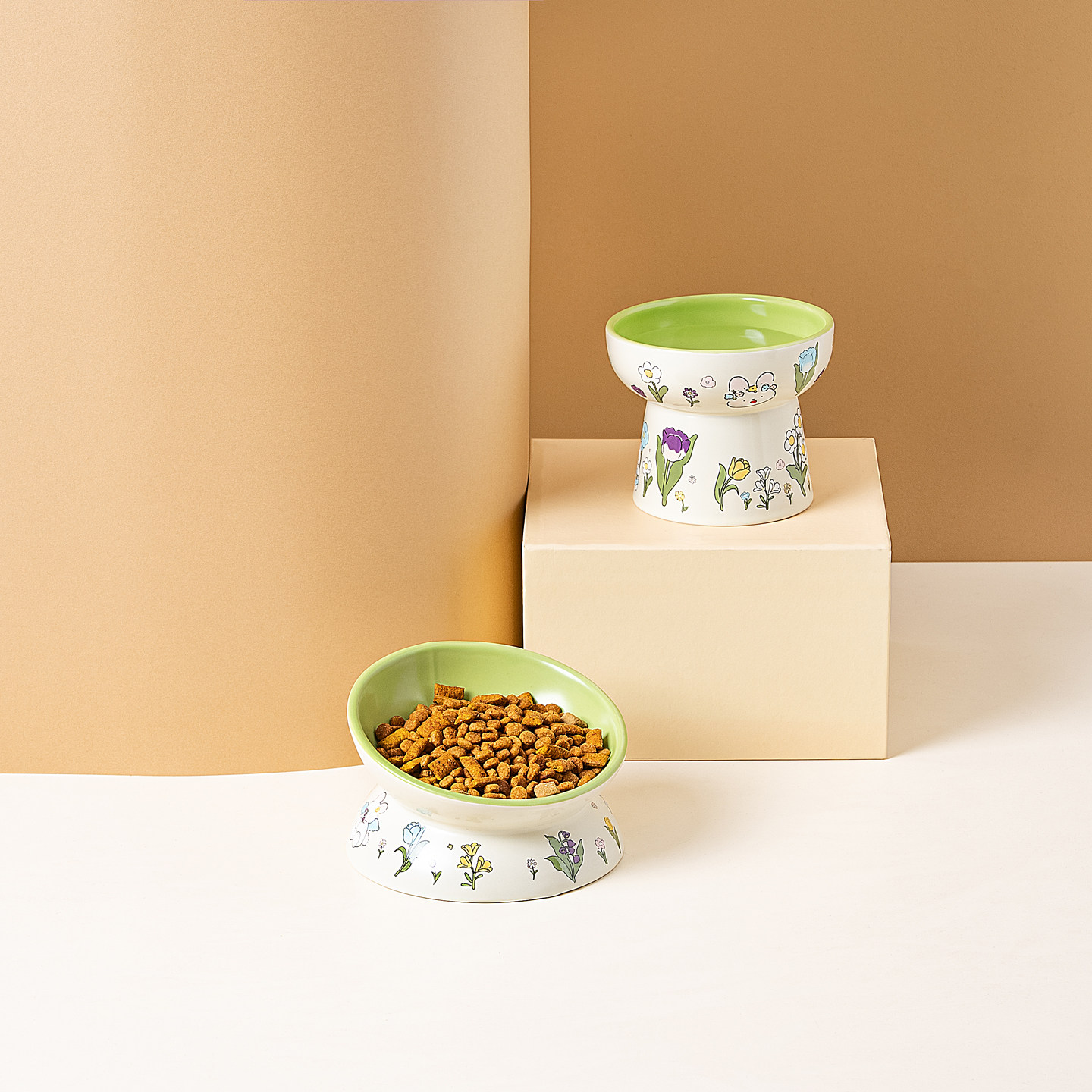 高脚大口径猫碗防黑下巴陶瓷碗猫咪宠物喝水碗不湿嘴猫猫碗喂猫碗,宠物/宠物食品及用品,猫狗碗/慢食碗,淘宝优惠券,粉丝福利购,淘宝优惠卷