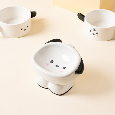 可爱创意帕恰狗猫咪饭水碗