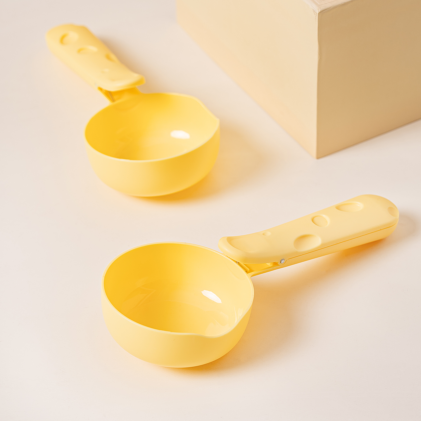 高颜值可爱宠物粮量勺猫粮铲子