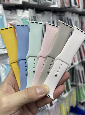 【华强北优选】适用s10ProMax手表带WATCHULTRA学生HK硅胶S10Mini