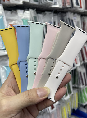 【华强北优选】适用s10ProMax手表带WATCHULTRA学生HK硅胶S10Mini