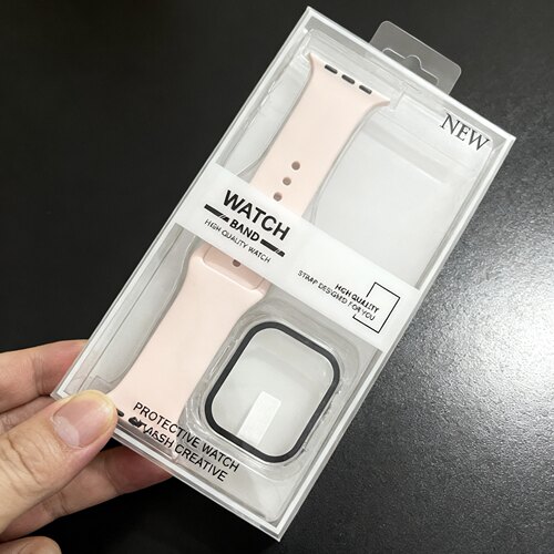 适用applewatchs10苹果手表壳iwatch9表带壳膜一体S8保护套Ultra3