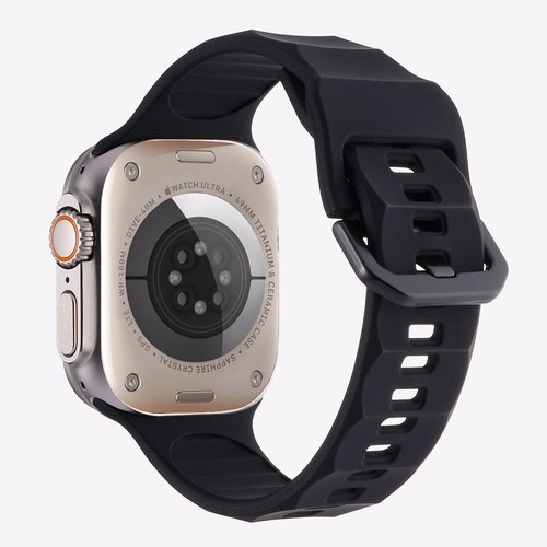 【华强北优选】适用applewatchS12Ultra运动硅胶s9s8手表带iwatch