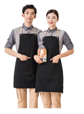 防水防油围裙定制logo工作服围腰