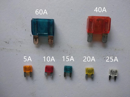 依维柯 都灵 宝迪 迷你型保险丝  10A 15A 20A 25A 40A 60A保险丝
