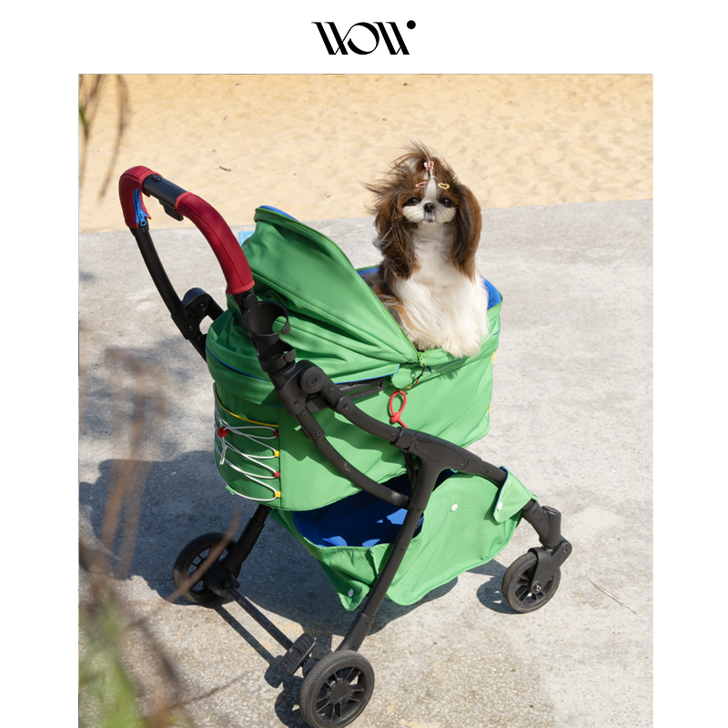 宠物推车轻便一键自动收车