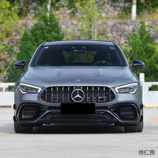 适用奔驰CLA级 C118 CLA200 CLA35 升级CLA45 AMG前杠包围改装