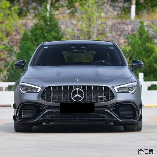 适用奔驰CLA级 C118 CLA200 CLA35 升级CLA45 AMG前杠包围改装