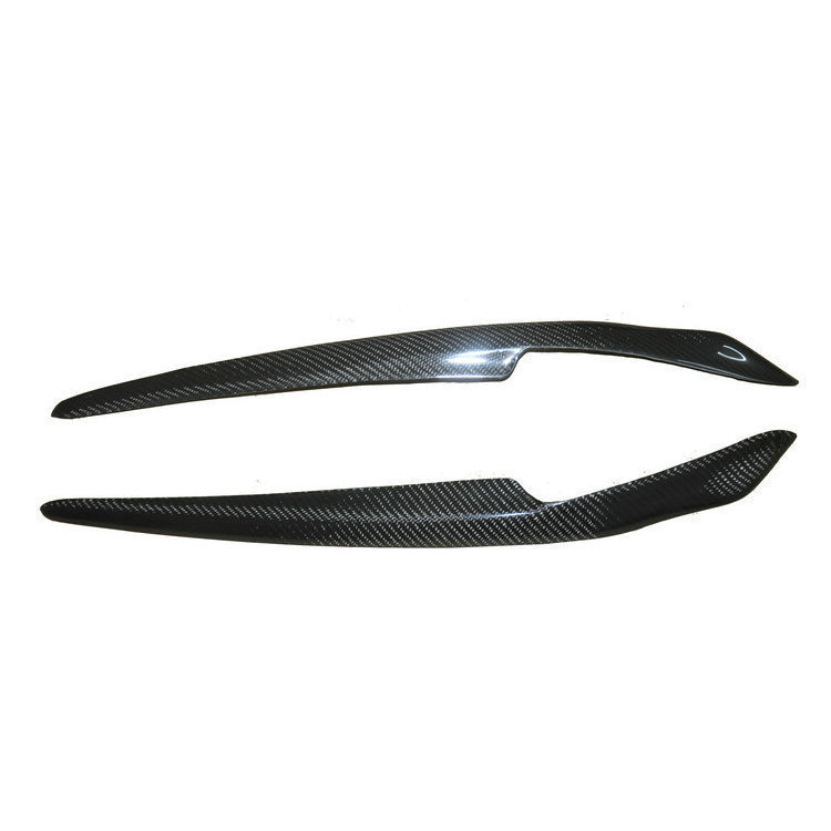 专用于三菱EVO10代碳纤维灯眉翼神灯眉眼眉翼神大灯灯眉贴