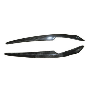 专用于三菱EVO10代碳纤维灯眉翼神灯眉眼眉翼神大灯灯眉贴