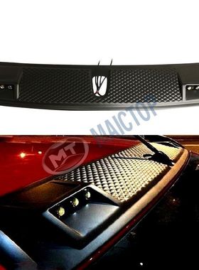 适用于2015-2020海拉克斯黑色Led DRLHilux Rev前顶盖车顶扰流板