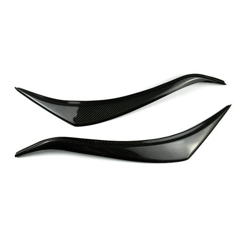 适用于 12-20款丰田Spade 碳纤维改装专用灯眉眼眉大灯装饰贴件