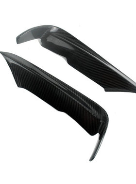 适用于12-18款宝马3系320 328 330F30 F35 MAD款碳纤风刀雾灯灯眉