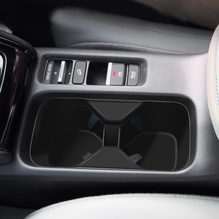 适用25款本田HRV缤智VEZEL硅胶中控水杯架防磕碰异响防水防尘垫