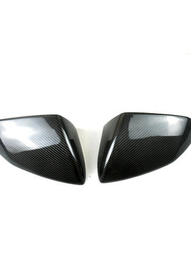 适用于兰博基尼huracan小牛LP610/620碳纤改装后视镜壳罩贴件