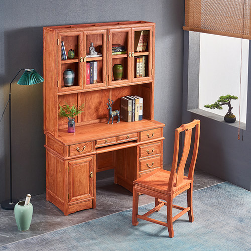 承宝轩缅花书桌办公桌