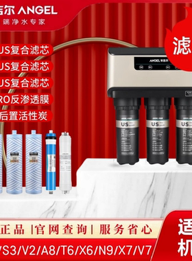 安吉尔净水器滤芯S3/V2/VPro/A8/T6/X6/T6C/N9哪吒X7原装正品全套