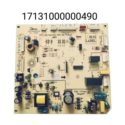 适用于美的冰箱BCD-536WKM电脑板主板主控板控制板17131000000490