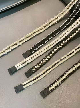 黑色简约刘海贴式粘发箍不勒头压碎发头箍魔法贴粘发贴发带饰品