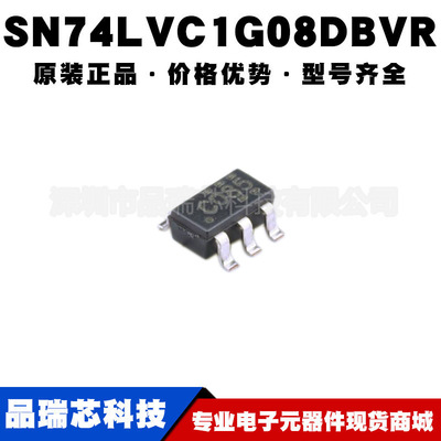 SN74LVC1G08DBVR 丝印C08* 封装SOT23-5 漏极开路输出单路缓冲器