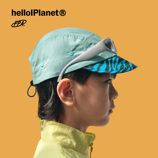 速干短檐棒球运动儿童轻量化户外撞色拼色帽子 ppapa