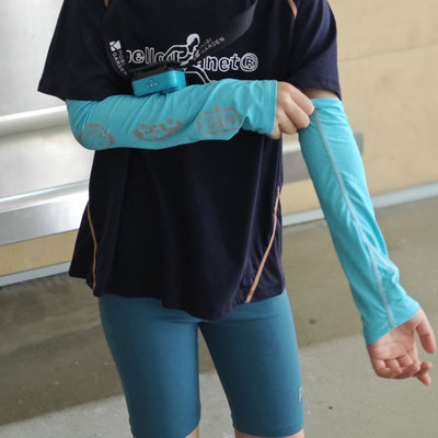 ppapa儿童防晒冰袖男女童