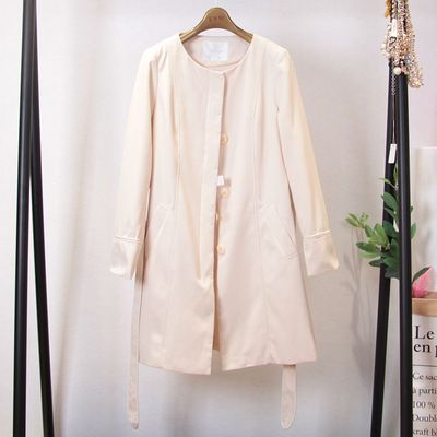 早春款常规通勤韩版女风衣外套