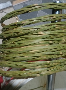 竹编竹箍圈蒸饭木桶箍竹编花箍圈箍木蒸子箍圆形饭甑子配件蒸笼箍