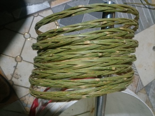 竹编竹箍圈蒸饭木桶箍竹编花箍圈箍木蒸子箍圆形饭甑子配件蒸笼箍