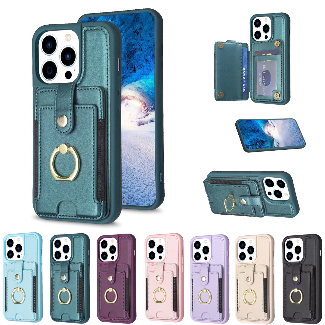 卡套带指环适用苹果15pro手机壳带支架iphone14promax卡包13可插卡12放卡片11卡槽XR硅胶16plus钱包7全包镜头
