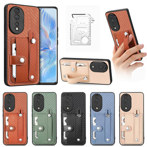 荣耀70手机壳腕带honor80卡套
