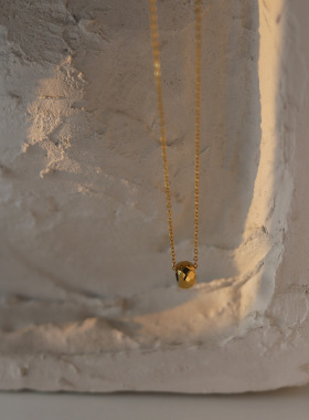 时来运转镭射球锁骨链