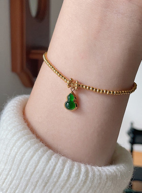 葫芦手链女中式福禄吉祥