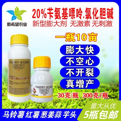 苄氨基嘌呤氯化胆碱根茎膨大剂