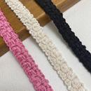 1.5cm高档小香风衣服花边雪纺编织辅料手工diy服装 饰条 领口门襟装