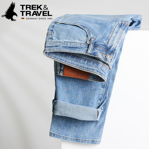 TREKTRAVEL德国飞鹰男式牛仔裤