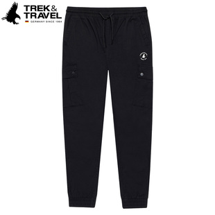 男士 风束脚长裤 春季 舒适运动工装 新品 TREKTRAVEL德国飞鹰休闲裤