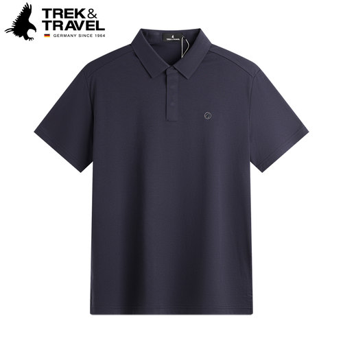 TREKTRAVEL德国飞鹰短袖POLO衫男