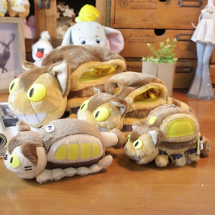 卡通动漫系列 挂件 电影周边龙猫巴士毛绒玩偶公仔