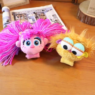 日单 USJ 环球 芝麻街 Abby Zoe 艾比 佐伊 发箍装饰 可爱玩偶