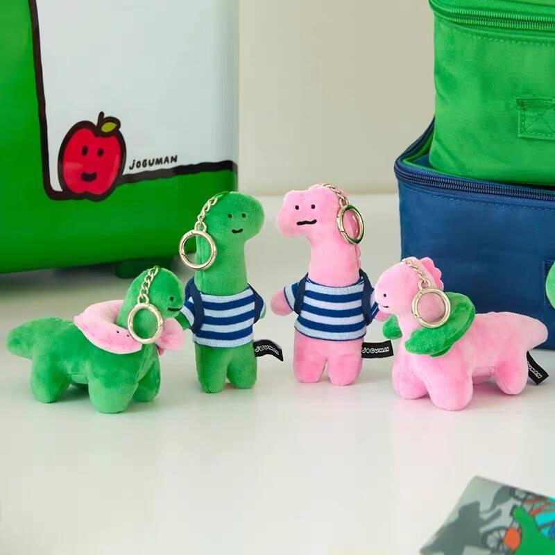 正版韩国小恐龙毛绒公仔挂件